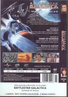 Battlestar Galactica - disk 3 - 1. sezona, epizody 4 a 5 (Ba