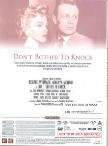 DONT BOTHER TO KNOCK [Monroe] [iba AJ]