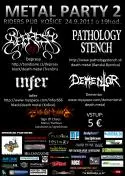 V sobotu 24.9. vypukne METAL PARTY 2