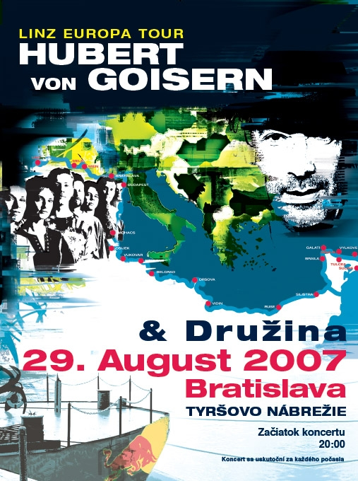 Hubert von Goisern rozozvučí rieky Európy